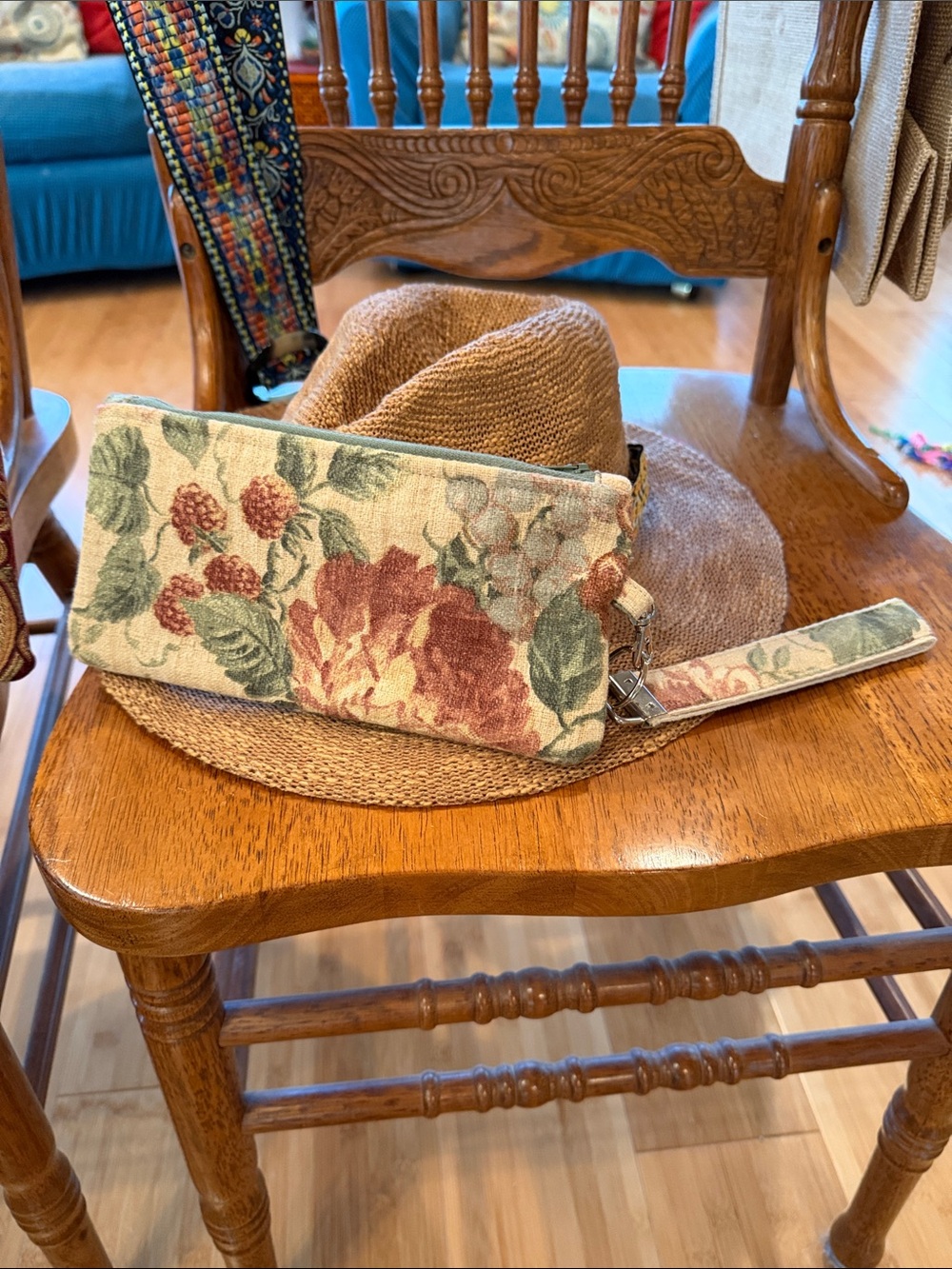 Vincent Camito Sun Hat with custom Decorative Band - Tan CHOOSE 1 of 2 - Picture 4 of 5